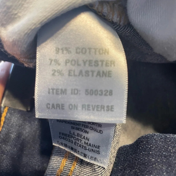 L.L Bean Women’s Classic Fit Straight Leg Jean 16 Petite - Picture 6 of 7